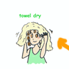 towel